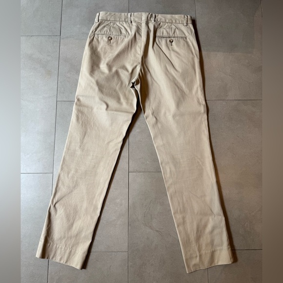 Club Monaco Davis Straight Fit Khaki Pants Sz. 32/32 - Picture 5 of 6